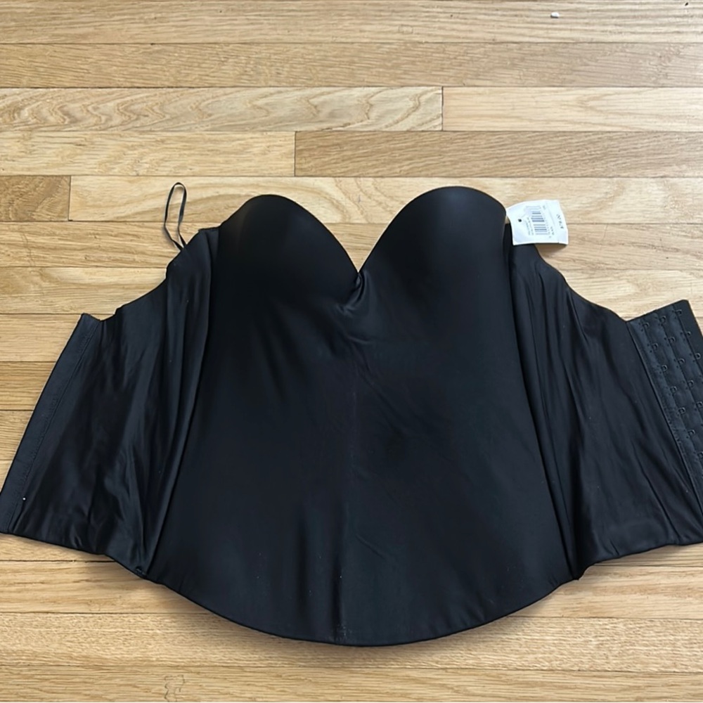 Black Strapless Shapewear Corset